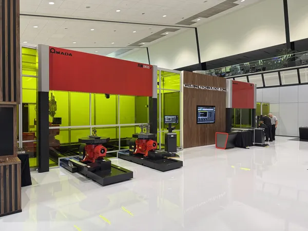 FLW ENSIS fiber laser welders on the Zone floor